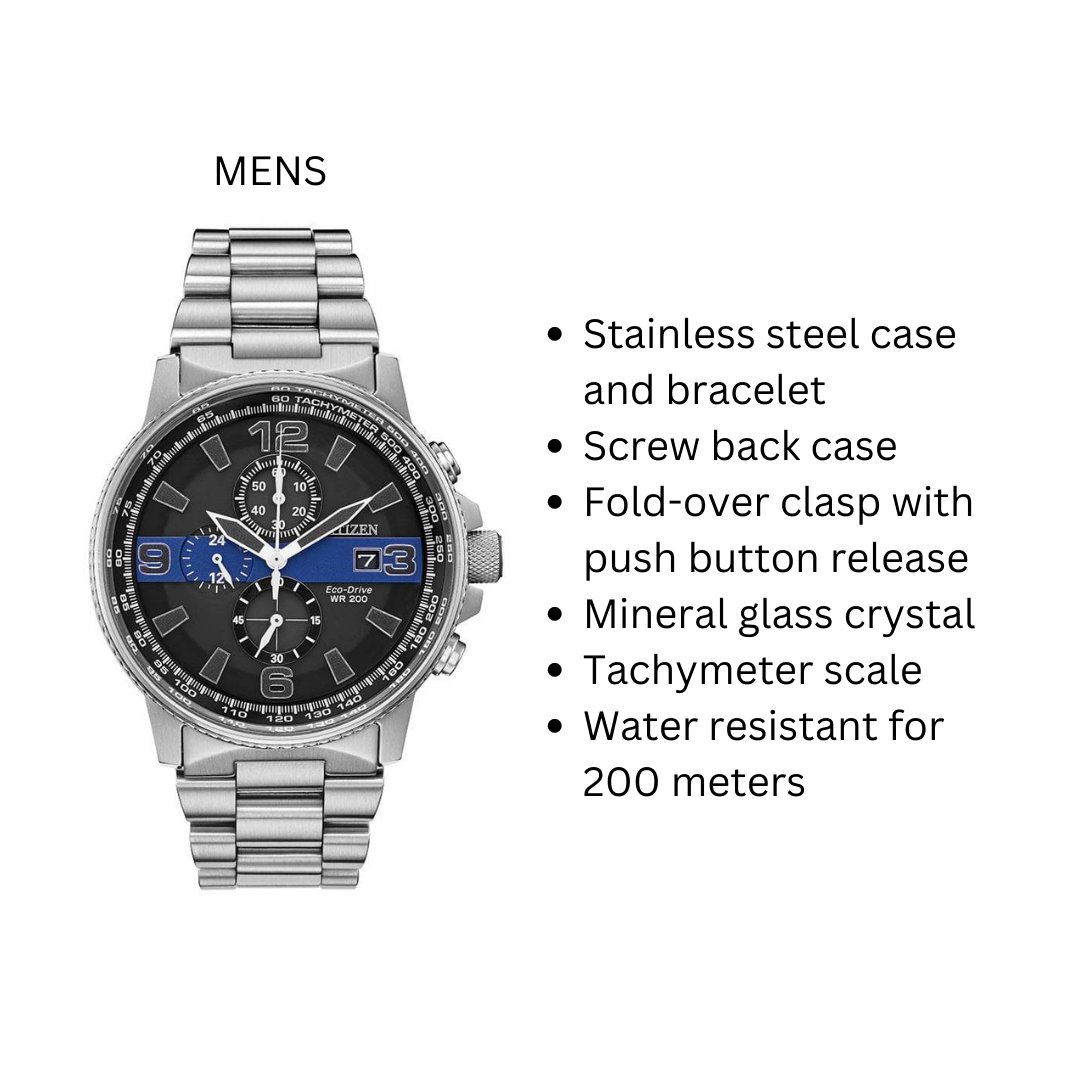 Citizen thin blue line sale